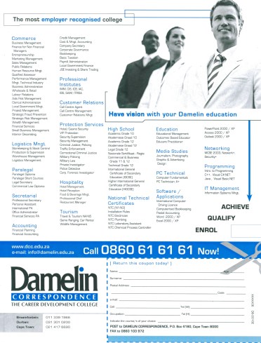 Damelin ad