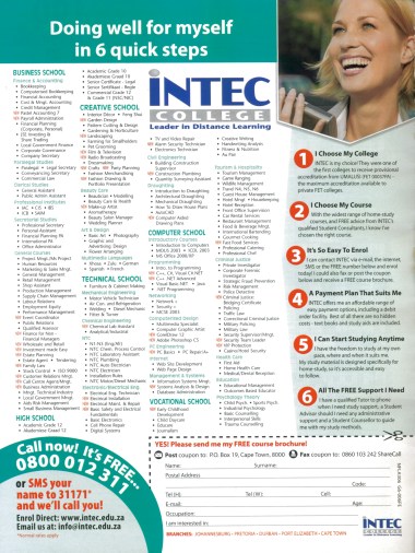 Intec ad Fair Lady